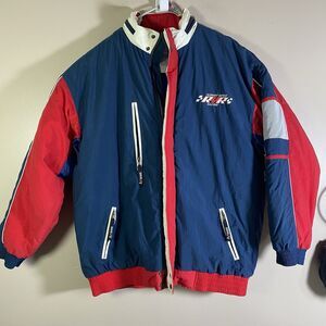 VTG Nascar Chase Authentics 88 Dale Jarrett Yates Jacket Zipper Hood Men  Large